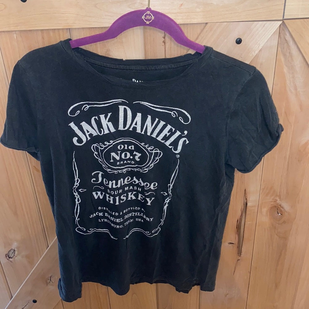 Jack Daniels distressed tee
